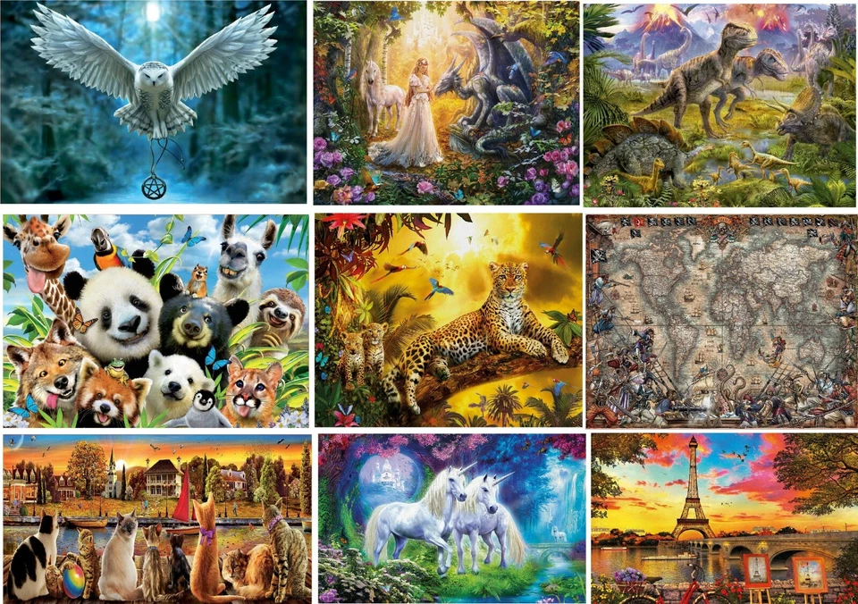EDUCA Jigsaw Puzzles Selection - 500 / 1000 /2000 / 3000 / 4000 pcs  - Image 1 of 1