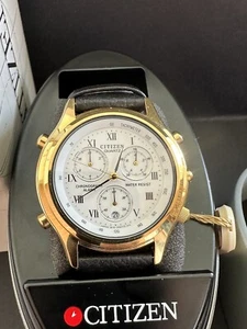 Citizen Vintage NOS 3510 gold Plated Fondo Di Magazzino - Foto 1 di 6