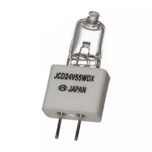 JCD24V55WDX Lampadina di ricerca 24 V 55 W GZ6,35 - Foto 1 di 1