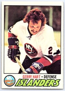 1977-78 O-Pee-Chee Gerry Hart New York Islanders #162