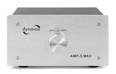 Dynavox -AMP-S MKII- Verstärker-/Lautsprecher-Umschalter - Silber - HighEnd - Bild 1 von 4
