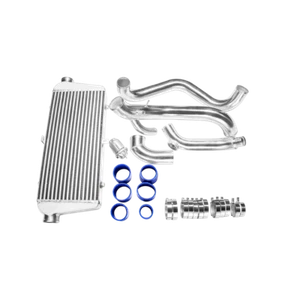 CXRacing FMIC INTERCOOLER Piping Tube KIT For 89-99 S15 S14 SR20DET 240SX Blue - Bild 1 von 10