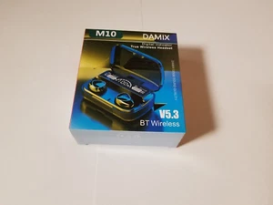 NIUTA Bluetooth Wireless Earbuds, 136Hr Playtime & IPX7 Waterproof Black M10 - Picture 1 of 2