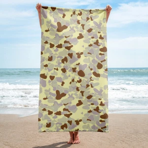   Australian AUSCAM Desert MKIII Camouflage Beach Towel - Picture 1 of 1