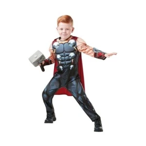 Thor Costume Kids Marvel Deluxe Classic Super Hero - Picture 1 of 7