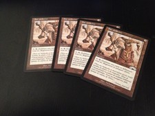 Mtg magic exodus medicine bag (French bag medecine) x4 nm