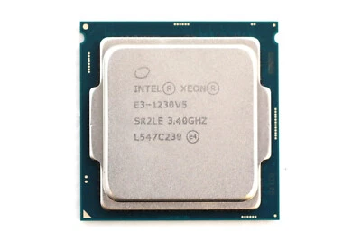Intel Xeon E3-1230 v5 3.40GHz Quad-Cores 8MB LGA1151 Processor P/N: SR2LE Tested - Image 1 of 2