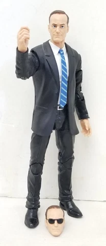 (Incomplete) Marvel Legends 6" TRU Ex. SHIELD 3 Pack "Agent Coulson" Figure ONLY Cover