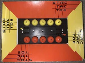 Stac Tac Toe Board Game (3M, 1973)