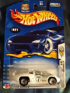 2003 Hot Wheels #021 Chaparral 2D white 2003 First Edition Series 9 of 42 - Picture 1 of 3