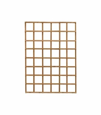 Enrejado de teca, 36" x 48", totalmente montado, listo para usar - Pantalla de privacidad - Foto 1 de 3