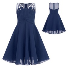 Flower Girls Princess Party Pageant Wedding Graduation Gowns Kids Formal Dresses