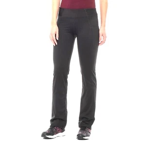 Large NWT Women's Layer 8 Classic Core Qwick-Dry Bootleg Pants - Picture 1 of 9