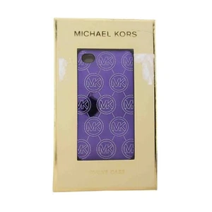 Michael Kors Purple MK Signature iPhone 4/4s Phone Case - Picture 1 of 3