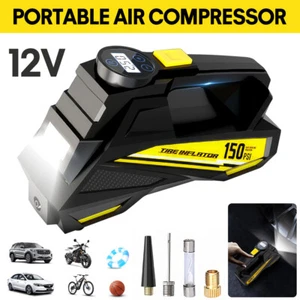 Luftpumpe 150PSI Auto Reifen Druckluft Fahrrad Kompressor Tragbarer Reifenfüller - Bild 1 von 21
