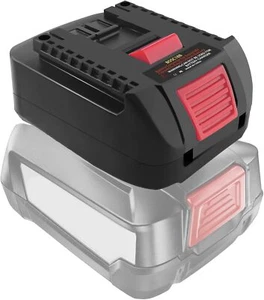 Akku Adapter für Bosch 18V PBA Li-Ion Konvertieren zu für Bosch 18V GBA Werkzeug - Bild 1 von 7
