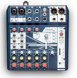 Soundcraft NOTEPAD-8FX Small Format Analog Mixing Console with USB I/O - Picture 1 of 5