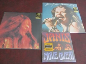 JANIS JOPLIN VERIFIED 180G 1ST ED. BLACK VINYL FAREWELL & KOSMIC +45 SINGLES SET - Picture 1 of 1