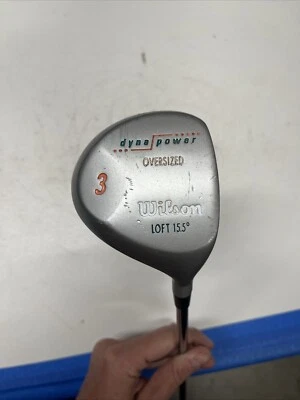 WILSON Damas DYNA POWER Gran Tamaño Calle 3 Madera 40" Derecha ~ Damas Varilla Grafito Foto 1 de 4