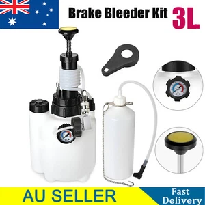 3L Air Brake Bleeder Clutch Vacuum Bleeding Extractor Fluid Fill Adapter Kit Set - Picture 1 of 12