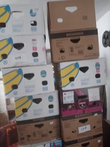 Bananenkarton perfekt als Umzugskarton Aufbewahrung ca 50x39x25 cm 20 stück - Bild 1 von 6