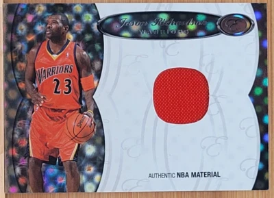 Camiseta deportiva usada Bowman Elevation Jason Richardson 2006-07 #D/99 Golden State Foto 1 de 2