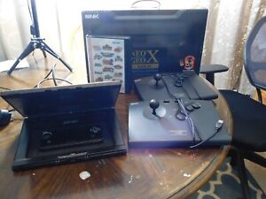 SNK Playmore Neo Geo X Gold Limited Edition Console Megapack Games Extra Joystic