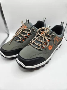 Scarpe antiscivolo Zuodi uomo sportive verdi e nere US 9/EUR 42 - Foto 1 di 5