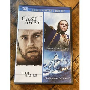 Cast Away / Master and Commander DOUBLE FEATURE Tom Hanks Russel Crowe - Picture 1 of 9