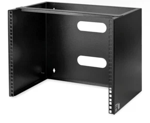 StarTech 8U Wall-Mount Bracket for Shallow Rack-Mount Equipment - Steel - Picture 1 of 5