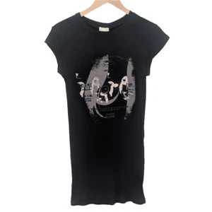 Diesel black shirt long fit soft cotton Y2K deadstock - Picture 1 of 4