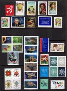 US 2024 COMPLETO NH ORIGINALE! COPPIE COMMEMS+DEFINS+BOBINE ANNO 164V SPEDIZIONE GRATUITA USA - Foto 1 di 6