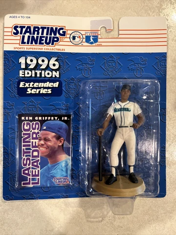 Starting Lineup 1996 Baseball Ken Griffey Jr. Seattle MLB NIB Extended Series Cover