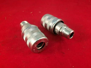 2 pcs PCL Airline coupling, female, 3/8" BSP. New and Unused - Picture 1 of 6