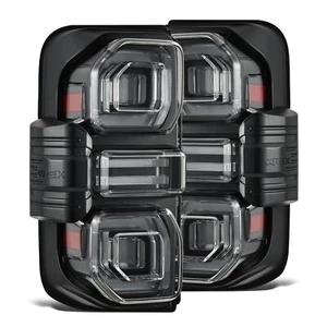 AlphaRex Black NOVA Taillights for 2021-2025 Ford Bronco w/ Stock LED Taillights - Picture 1 of 14