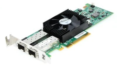 Dell Dual Port 10 Gbit/s Sfp+ Fibre Channel Fc Hba Pcie Gen2 X8 06Fc2Y 6Fc2Y - Immagine 1 di 4