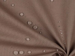 Tela di cotone, idrorepellente, Rimini, Verhees Textiles, tinta unita, tortora, 140 cm - Foto 1 di 3