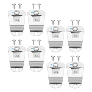  8 Pcs Mikrofon Haken Mikrofonhalter Aus Metall Mikrofonaufhänger - Zdjęcie 1 z 12