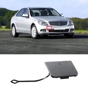 Front Bumper Tow Hook Cover Cap Primered For Mercedes W204 C250 C300 C280 C350 - Picture 1 of 8