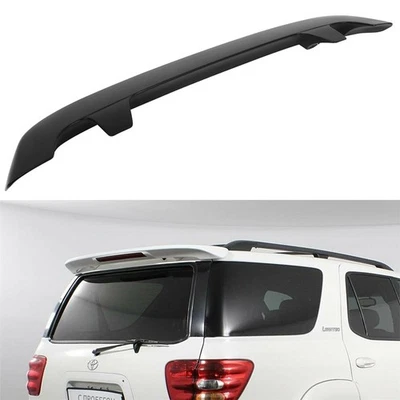Matte Black Roof Spoiler For 2001-2007 Toyota Sequoia w/LED 3RD Brake Light - Image 1 of 4