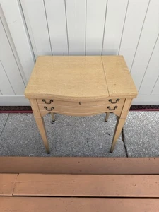 Vintage Empty Singer Sewing Machine Cabinet Desk . - Picture 1 of 20