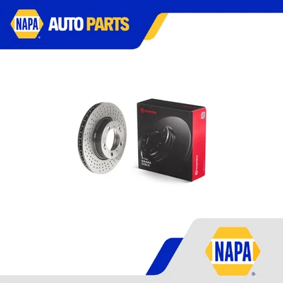 2x Brake Discs Pair Vented fits PORSCHE BOXSTER 987 2.9 Front 09 to 12 MA1.20 - Image 1 of 4