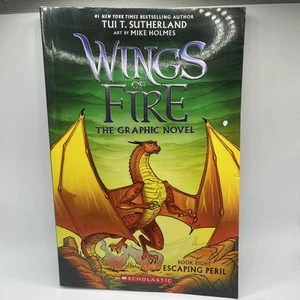 Wings of Fire Graphic Novel Escaping Peril Tui T Sutherland Paperback Like New. - Bild 1 von 12