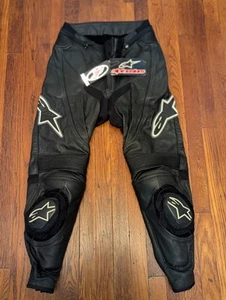 Alpinestars Leather Track Motorcycle Pants Women's NWT!! - US 10 / Euro 46 - Picture 1 of 9