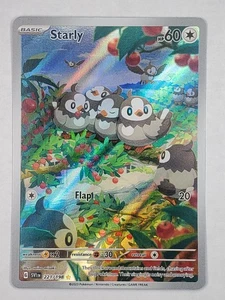 Starly 221/198 Holo Illustration Rare SV01: Scarlet & Violet Base Set NM Englisch - Bild 1 von 2