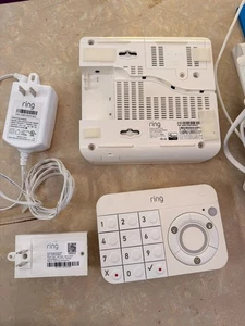 Ring Alarm (1st Gen) Base Station + Keypad + Range Extender + Power Adapter  - Picture 1 of 3