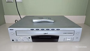 RCA 5 Disc CD Player Changer Carousel RP8078 CD-R CD-RW **With Remote**   - Picture 1 of 11