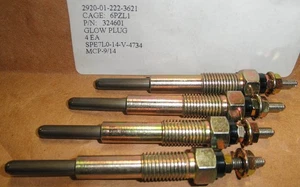 2920-01-222-3621 Qty. 4 324601 Glow Plug - Picture 1 of 1