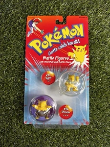 Figuras de batalla Pokémon de colección Drowzee #96 e Hypno #97 discos de batalla de bolas sellados nuevos - Imagen 1 de 6