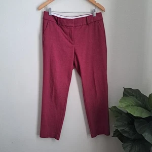 Ann Taylor LOFT Slim Curvy Damenhose Größe 8 Pflaume Rose Curvy - Bild 1 von 11
